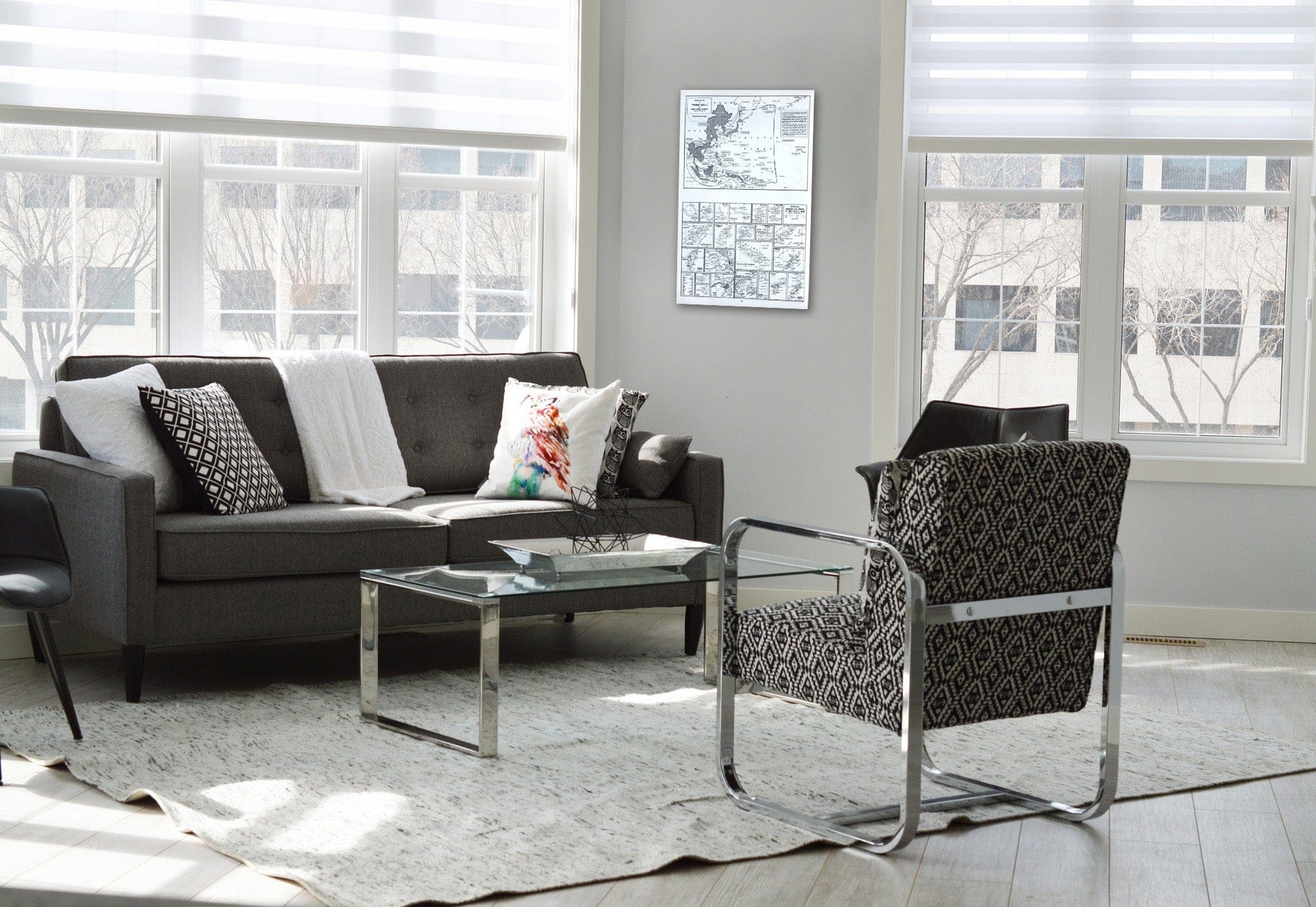 Historic Map : 1948 World War II Maps. - Vintage Wall Art