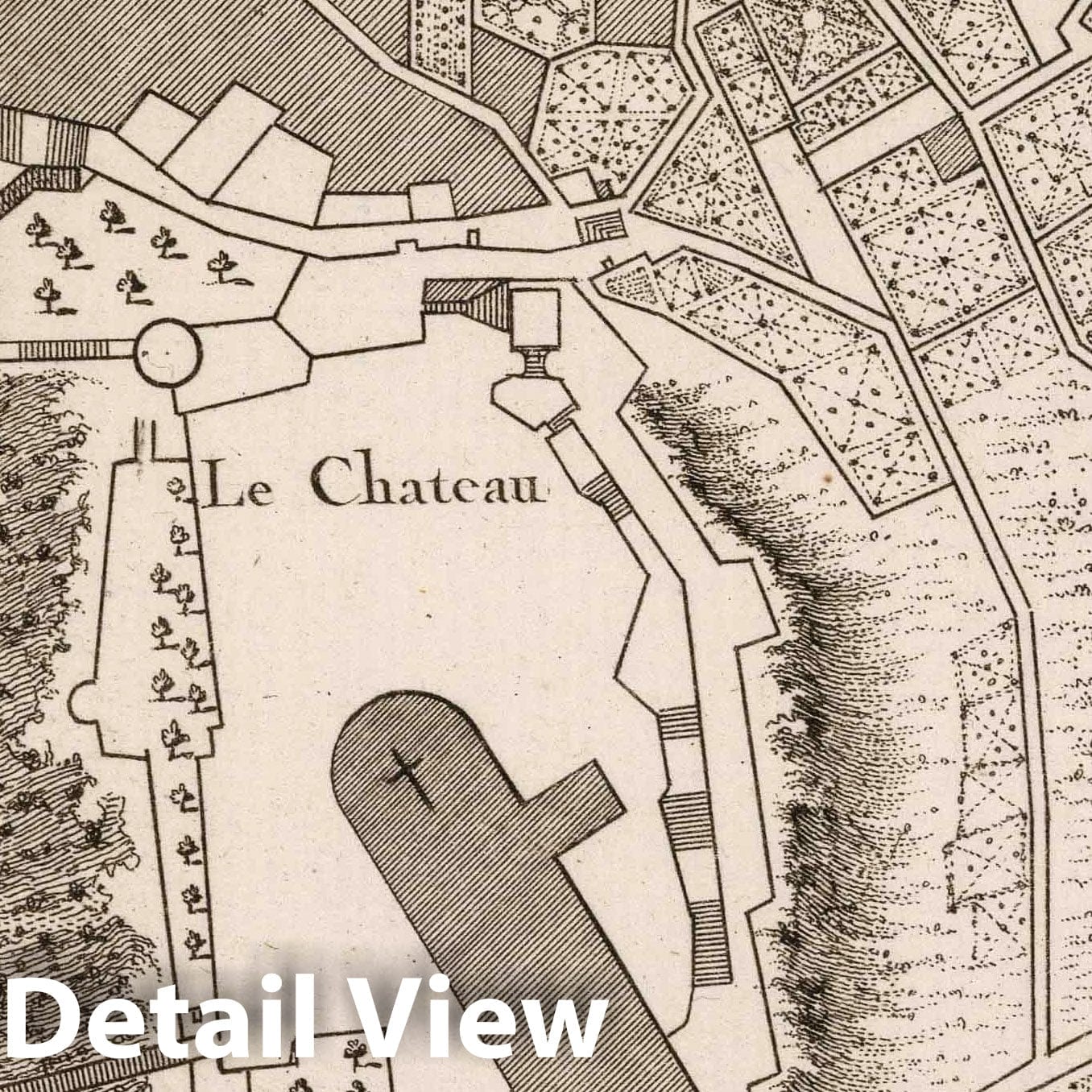 Mont St. Michel, France - Nautical Chart, 1764 - Historical Map Print