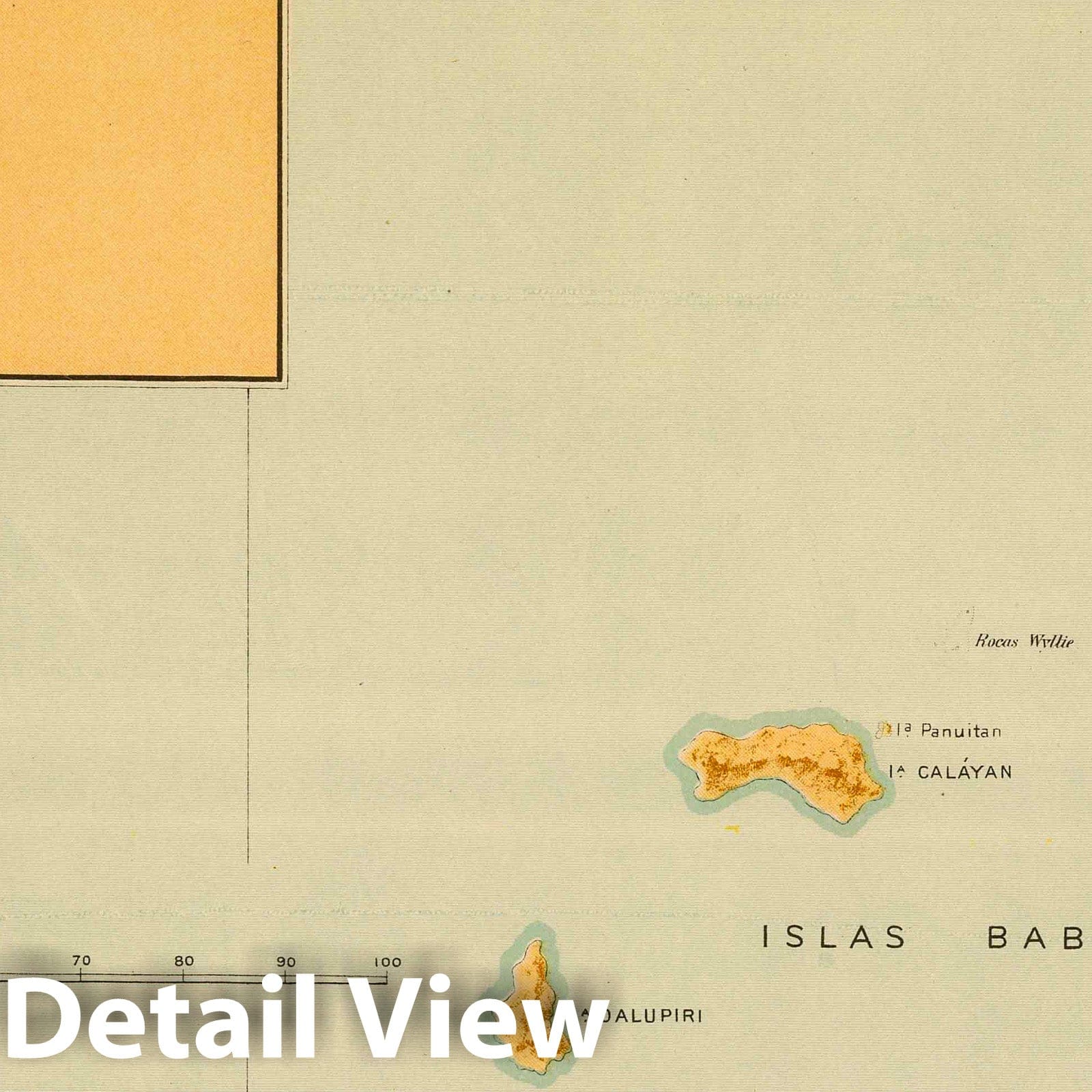 Batanes and Babuyanes, Philippines - 1899 Historical Map Print