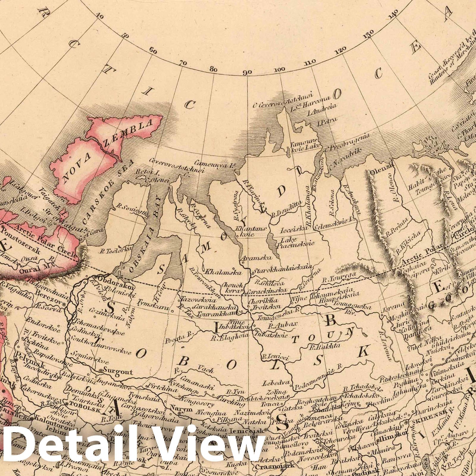 Russian Empire, 1808 - Historical Map Print