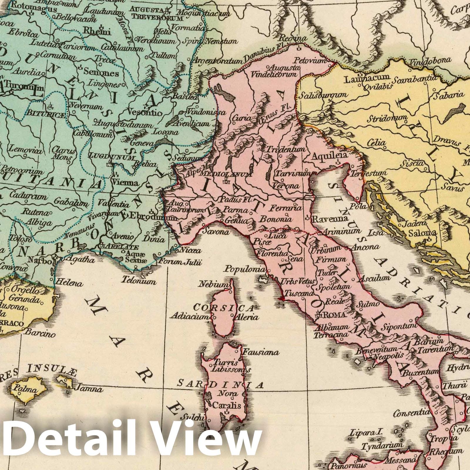 Western Patriarchate, 1822 - Historical Map Print