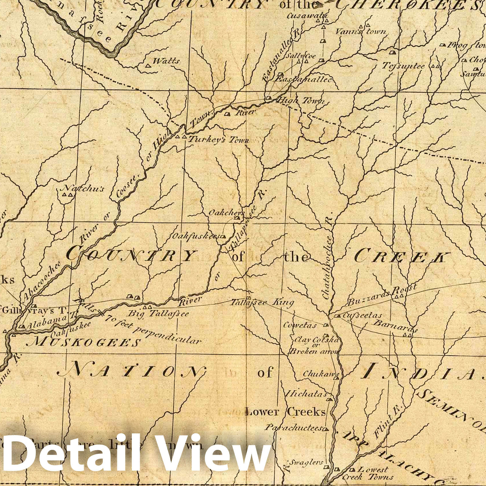 Georgia - Nautical Chart, 1795 - Historical Map Print