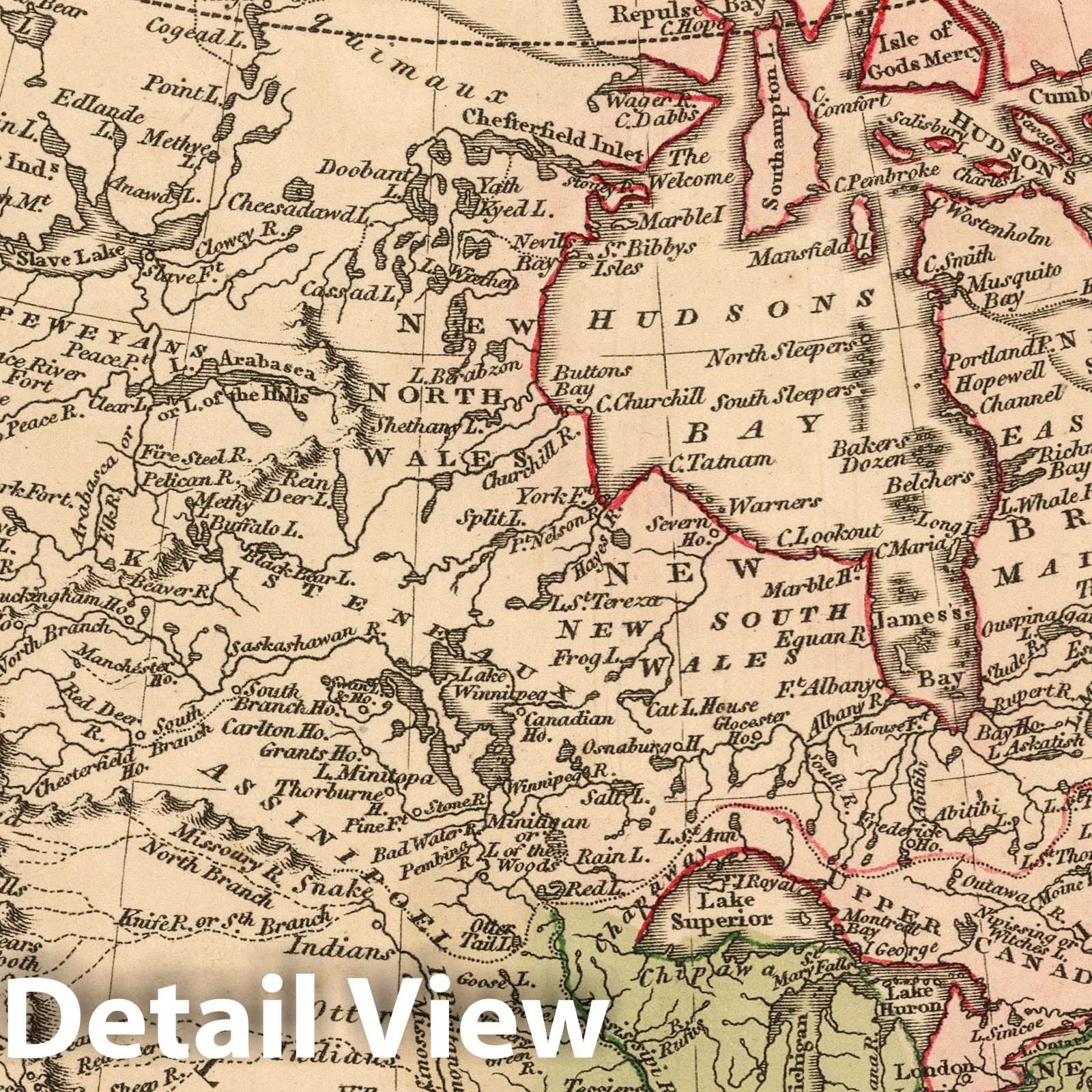 North America, 1808 - Historical Map Print
