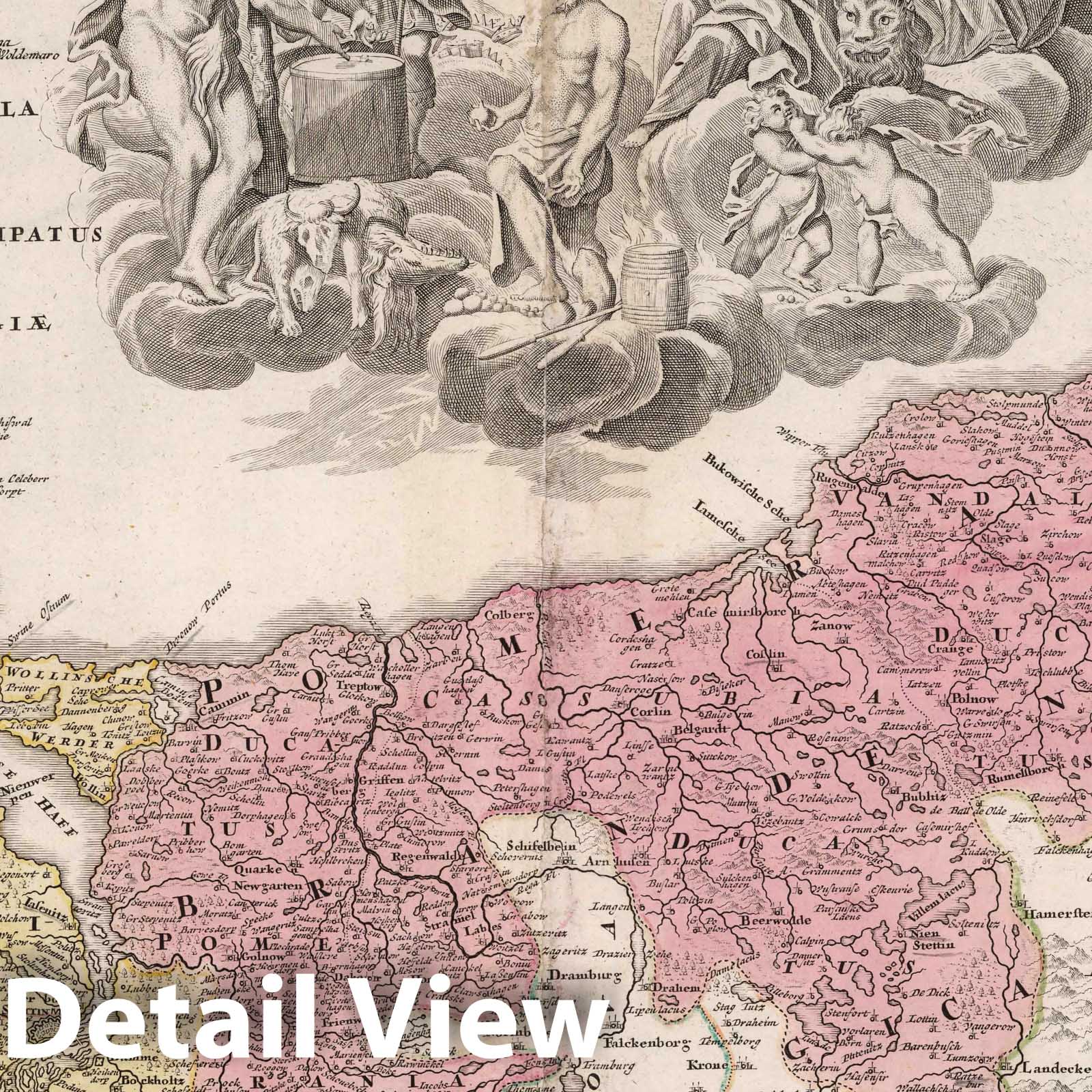 Pomerania, 1788 - Historical Map Print