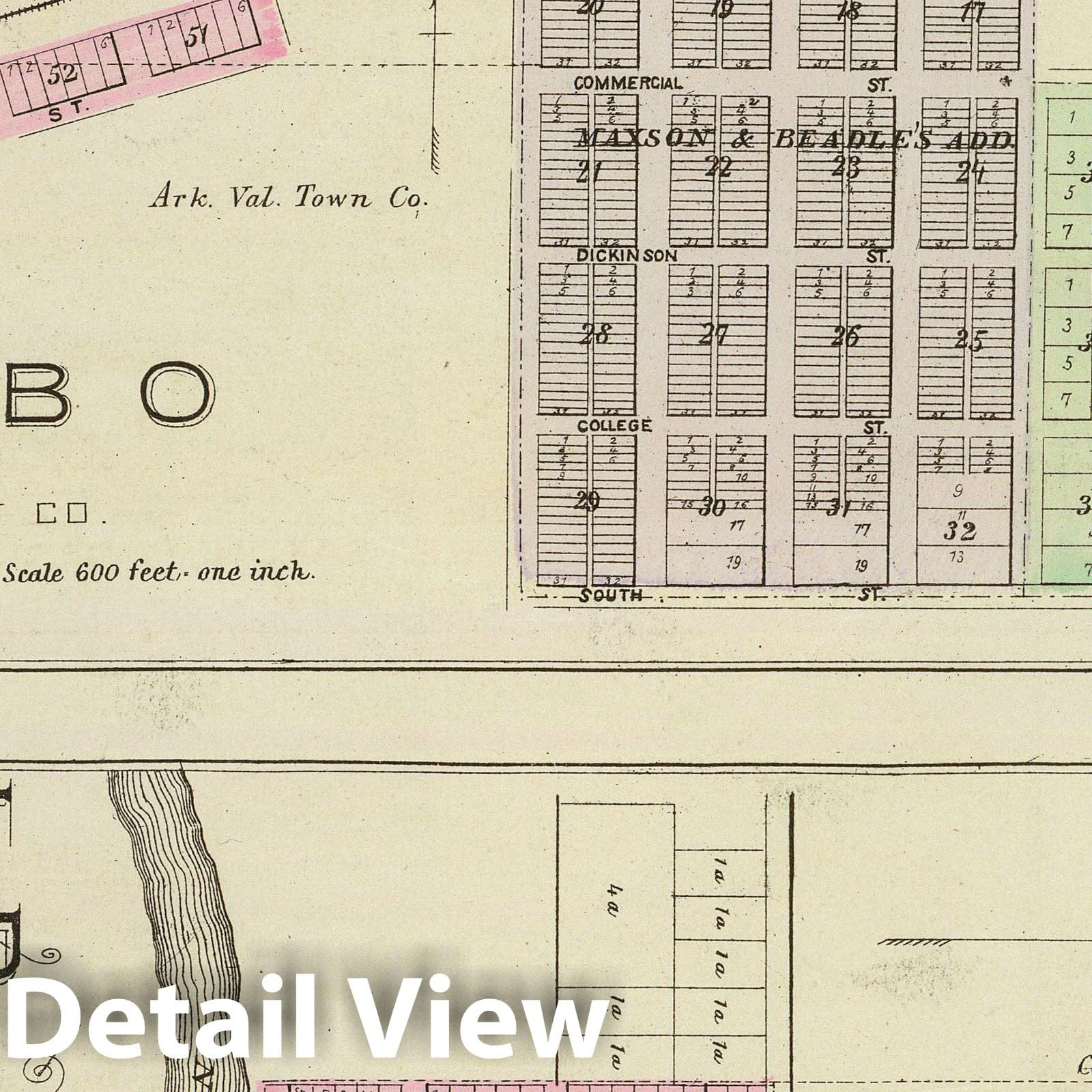 Lebo, LeRoy, Strawn Coffee County Kansas 1887 Historical Map Print