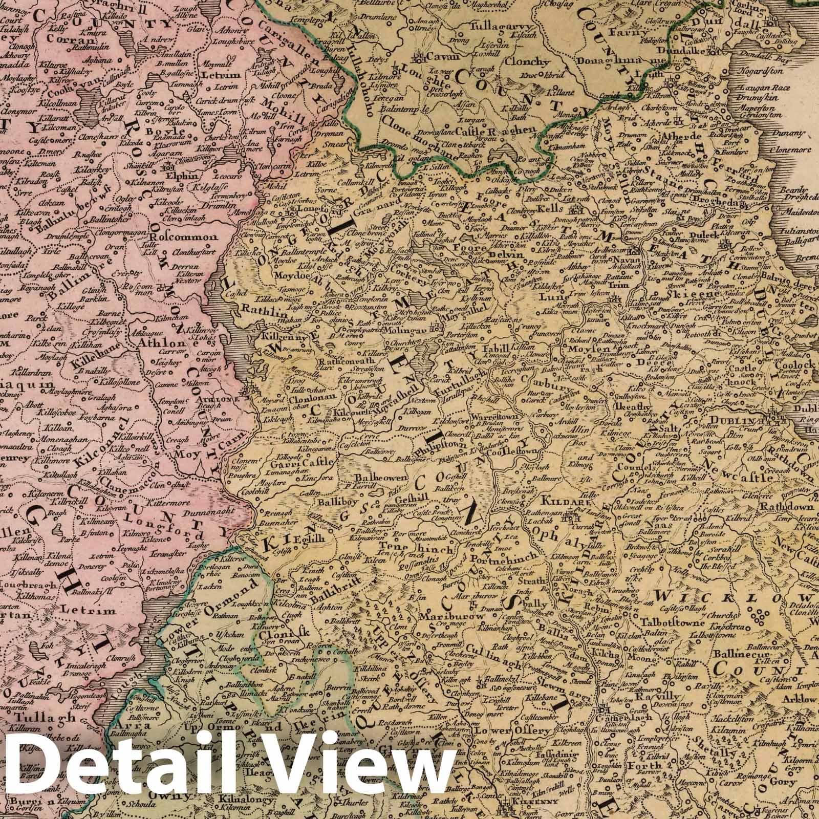 Ireland 1788 Historical Map Print