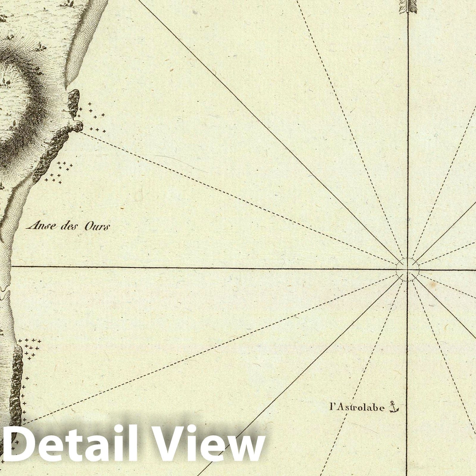 Ternai Bay, Russia, 1797 - Historical Nautical Map Reproduction