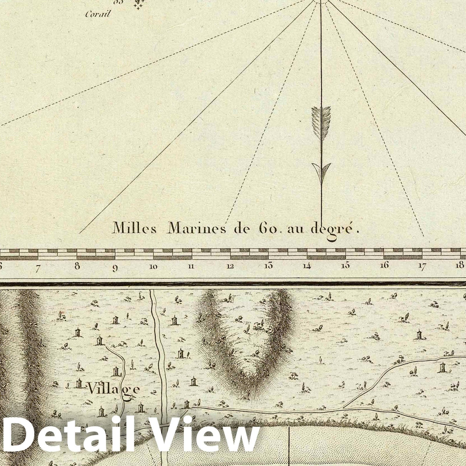 Maouna Island and Massacre Bay, Samoa - Nautical Chart, 1797