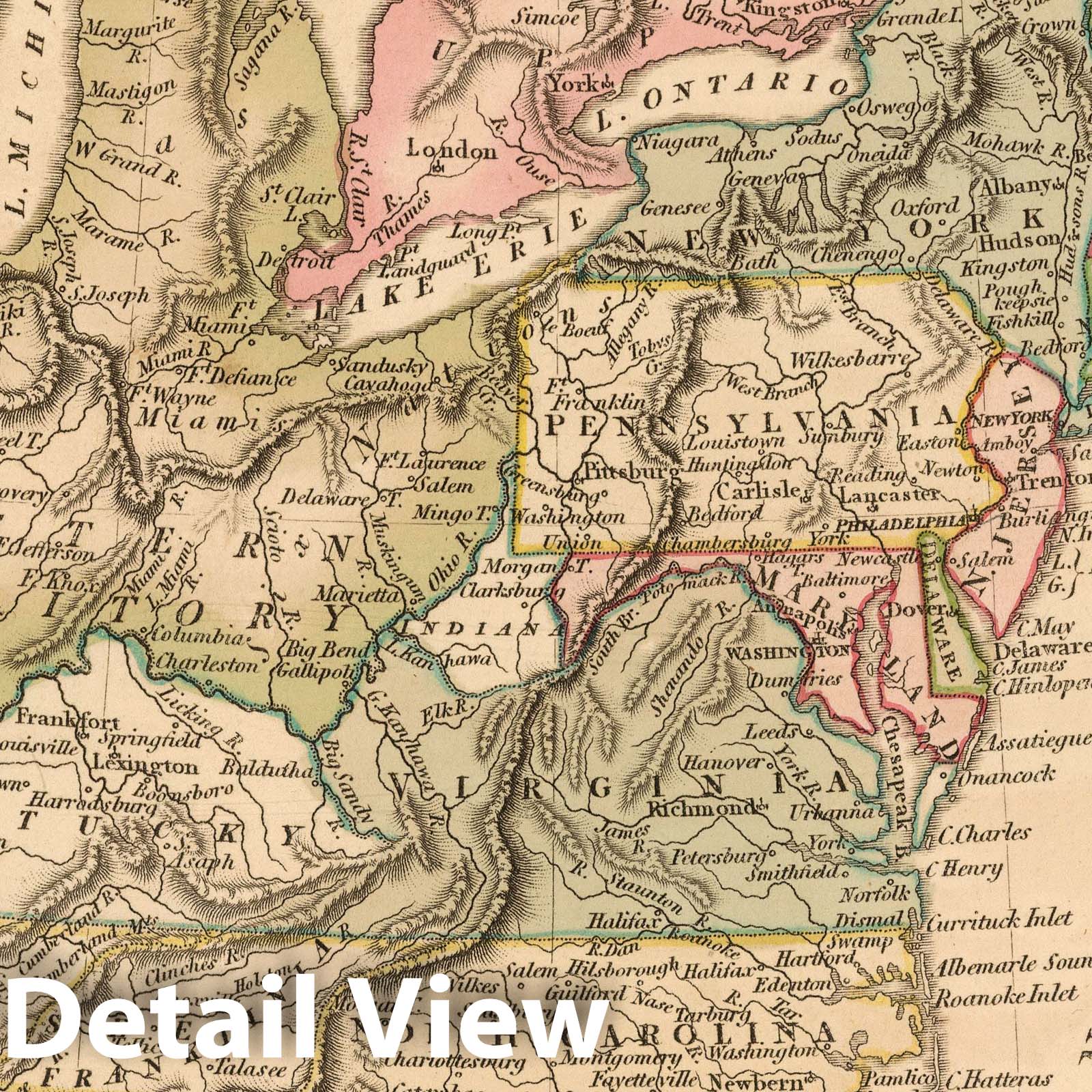 United States, 1806 - Historical Map Print