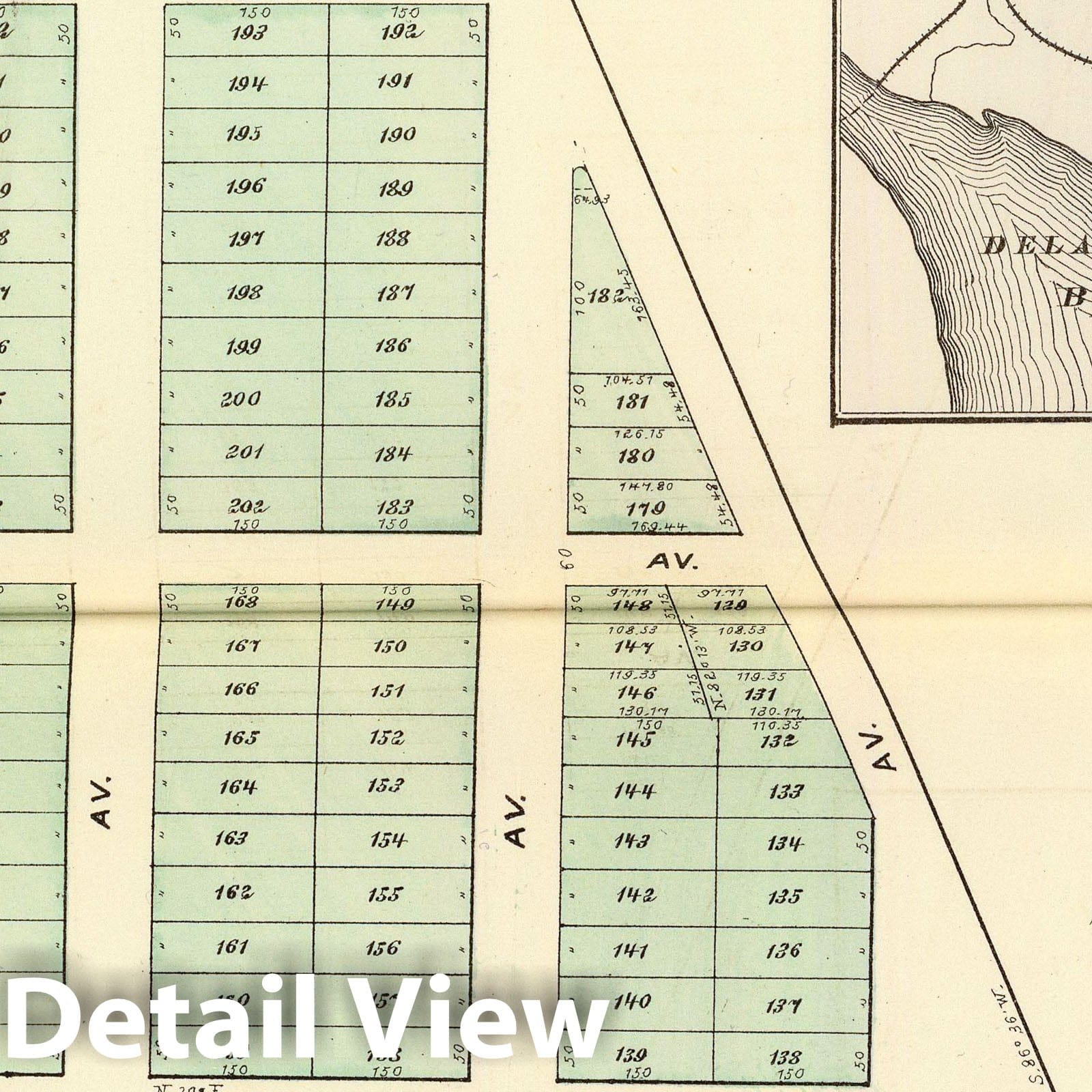 Wall Township, Monmouth County, New Jersey, 1878 - Historical Map Print