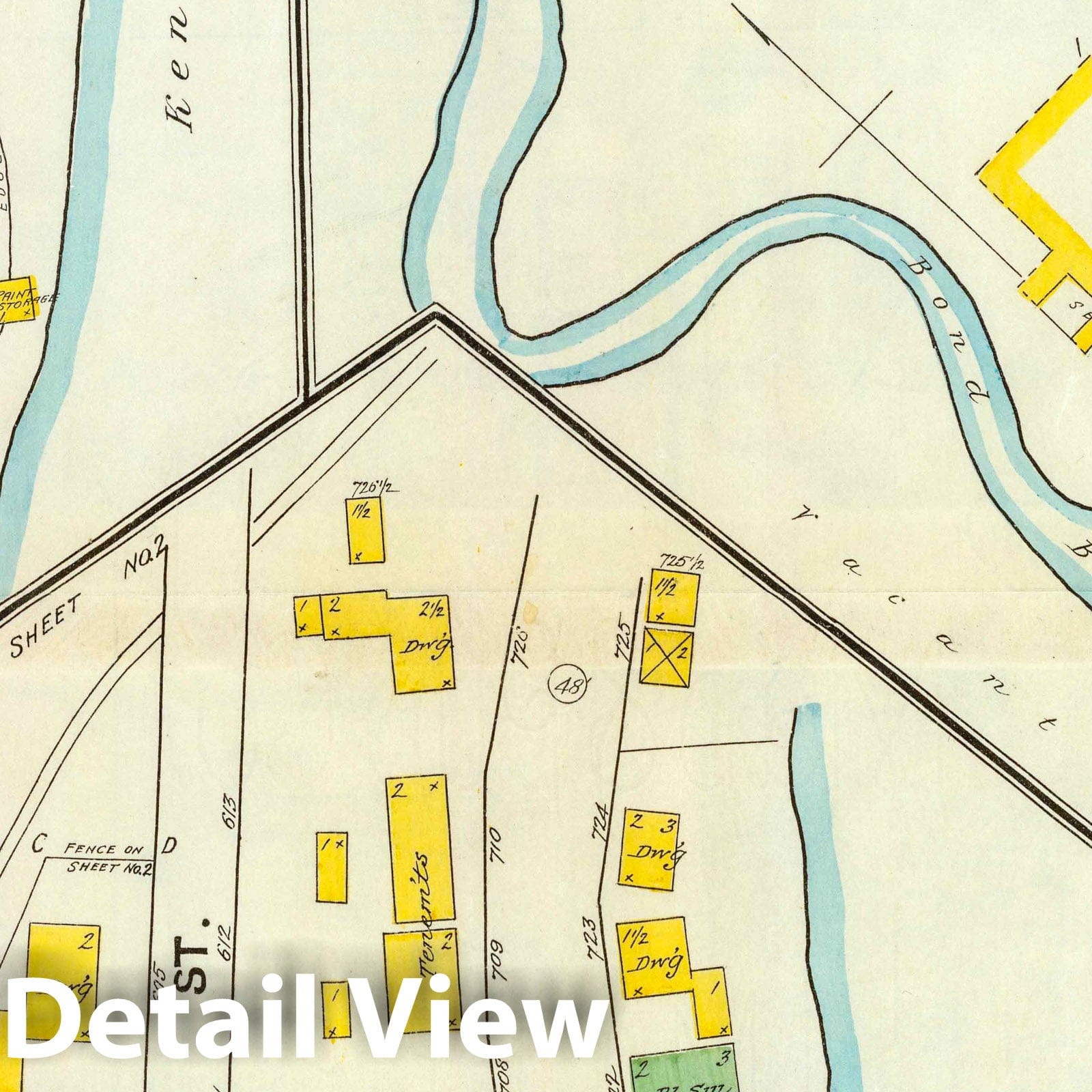 Hallowell, Maine - Fire Insurance Map - Plate No. 3, 1890