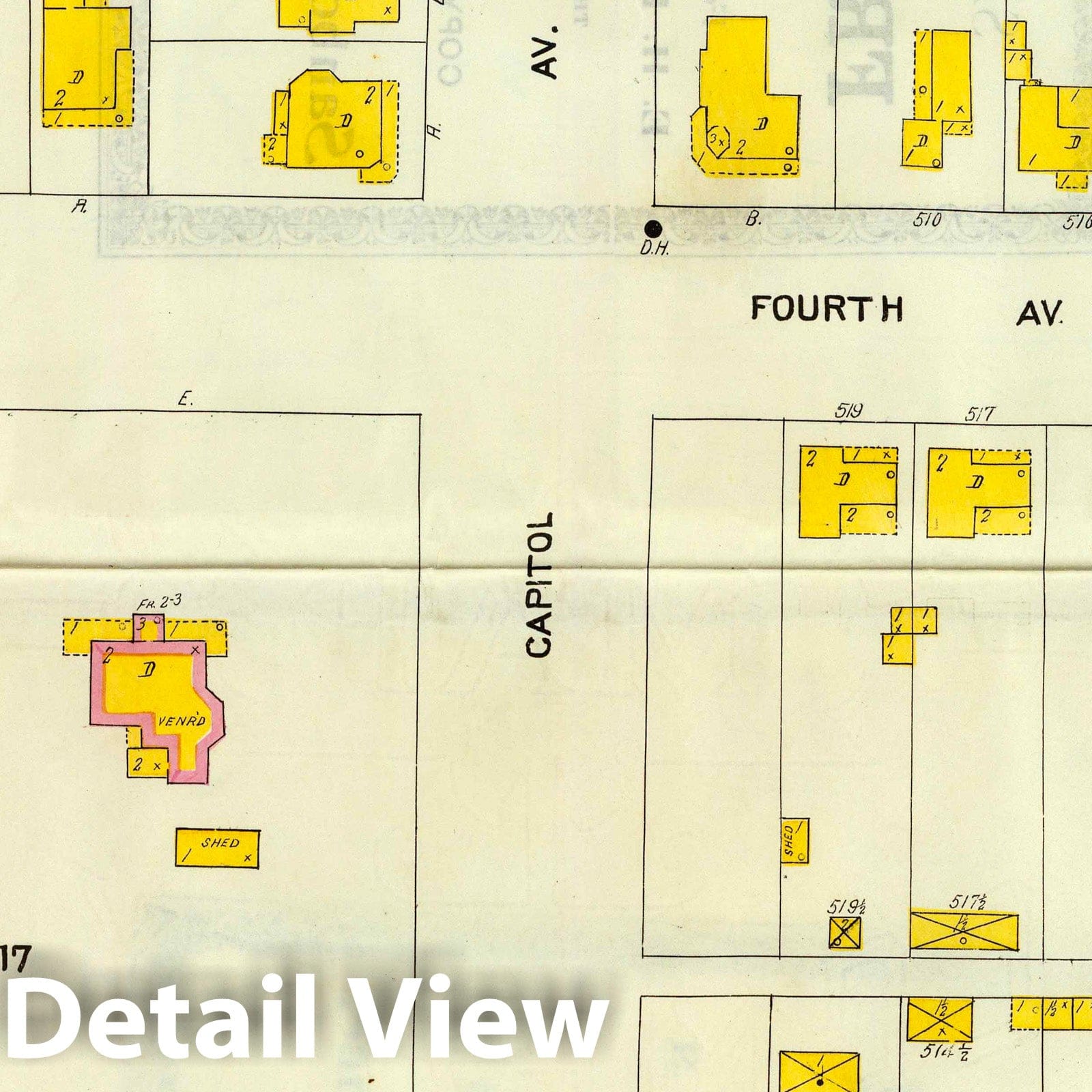 Frankfort, Kentucky Fire Insurance Map - Sheet 23, 1907