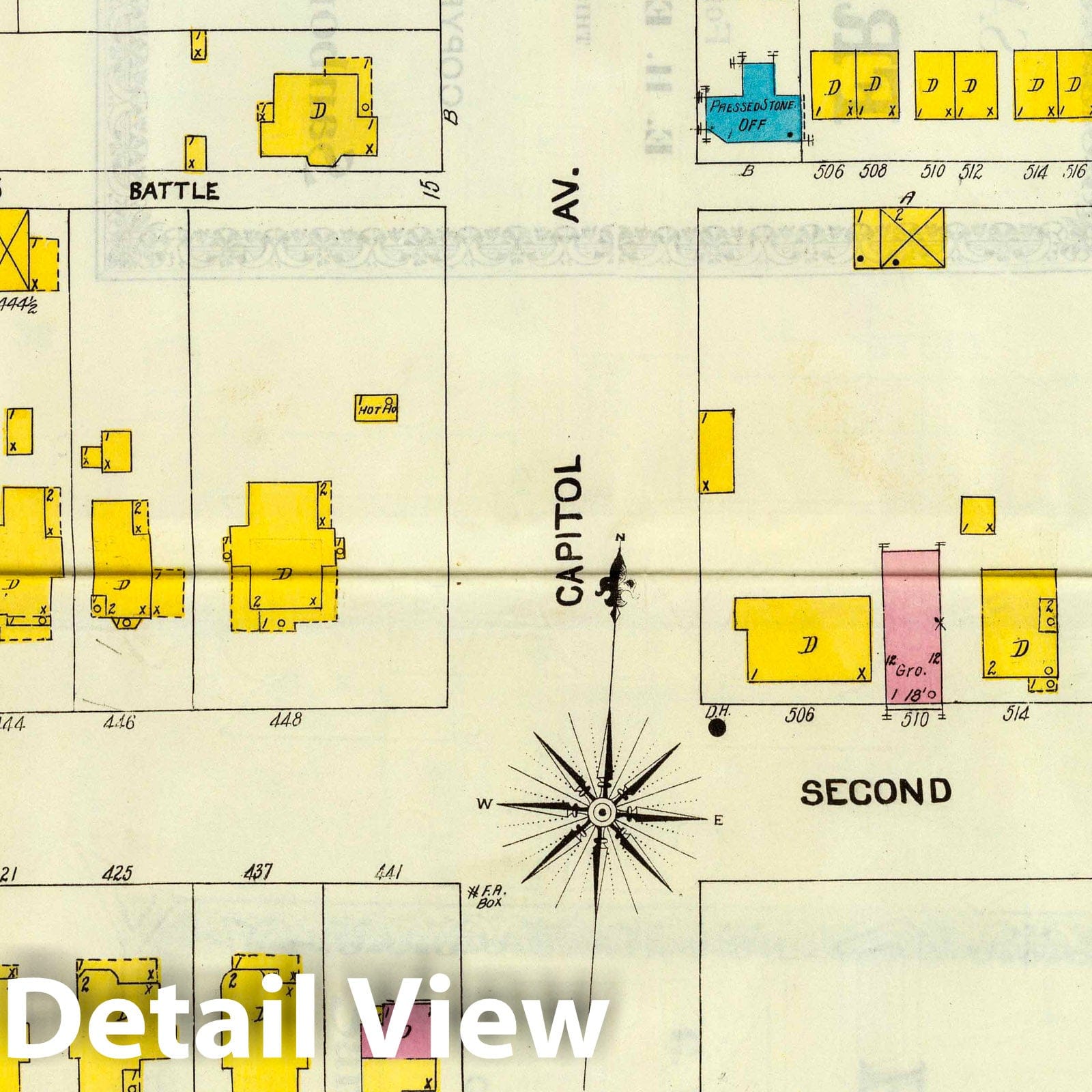 Frankfort, Kentucky - Fire Insurance Map - Sheet 19, 1907
