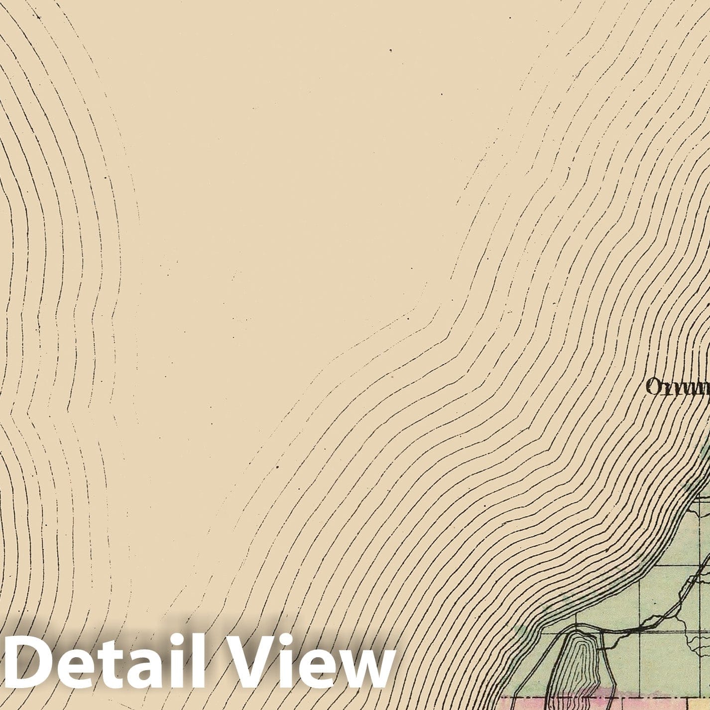 Leelanau County, Michigan - Railroad Map, 1873 - Historical Map Print