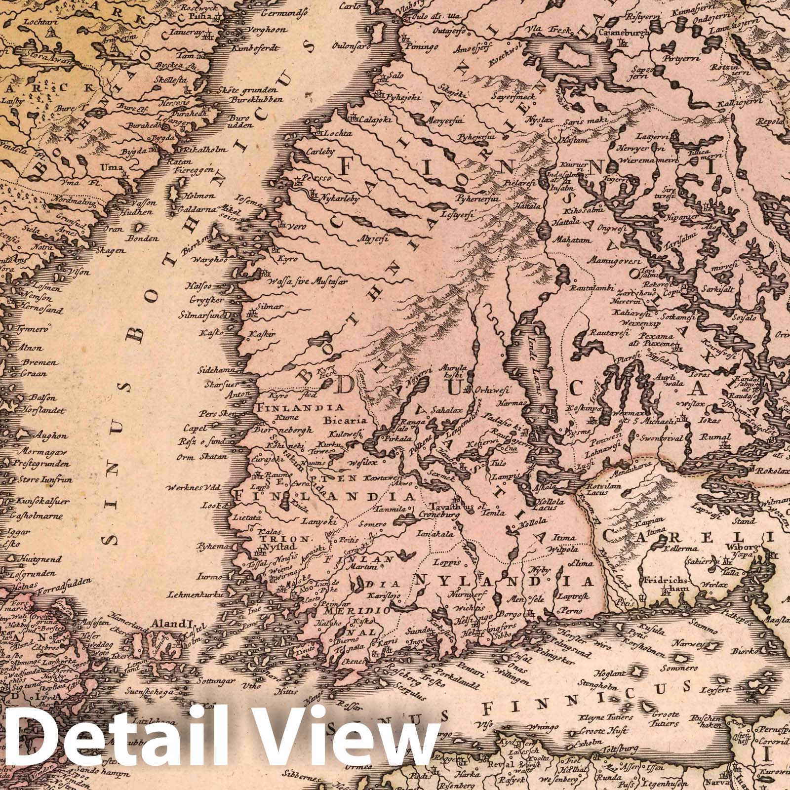 Sweden, 1788 - Historical Map Print - Composite Atlas Reproduction