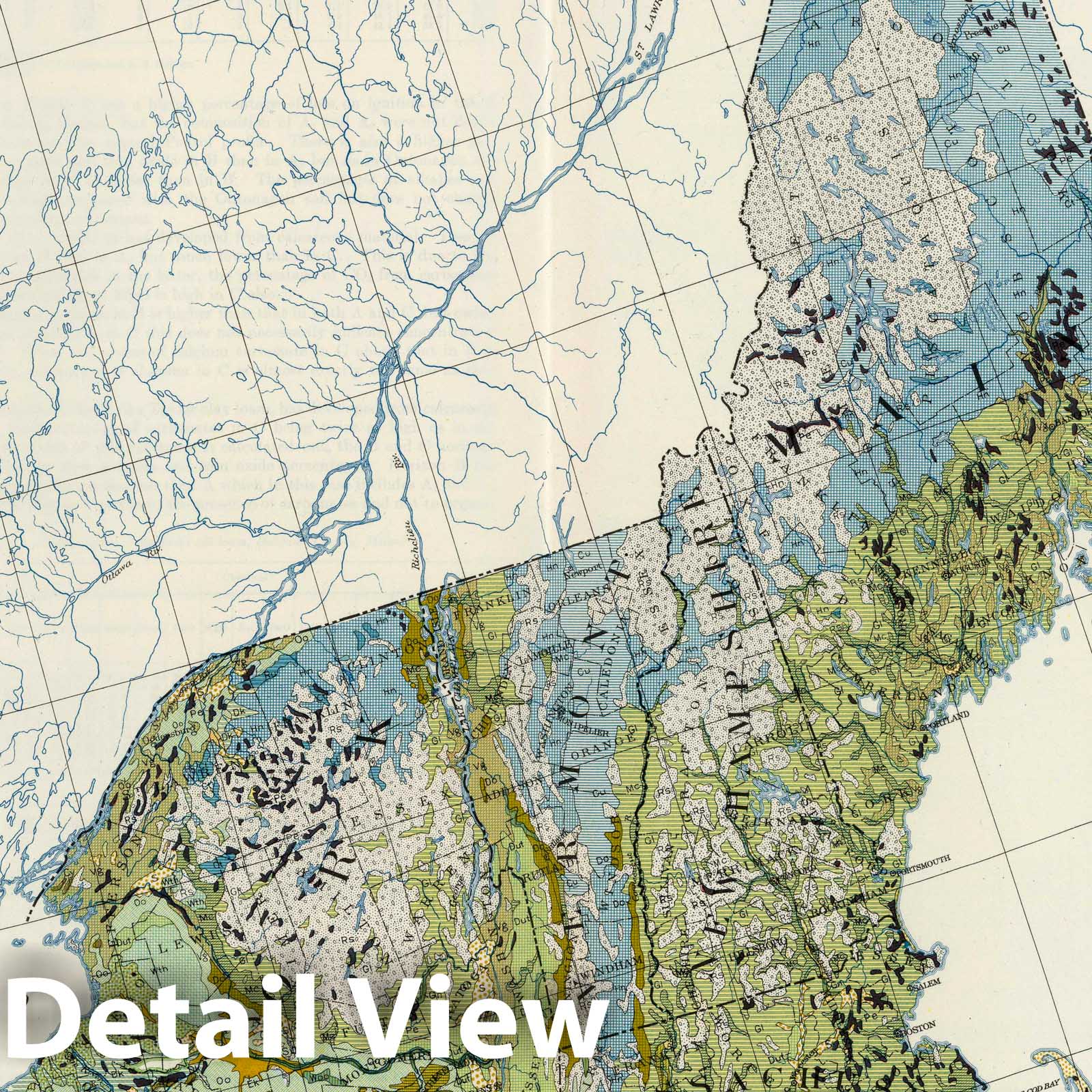 United States Soil Map, Section 1 - 1931 Historical Map Print