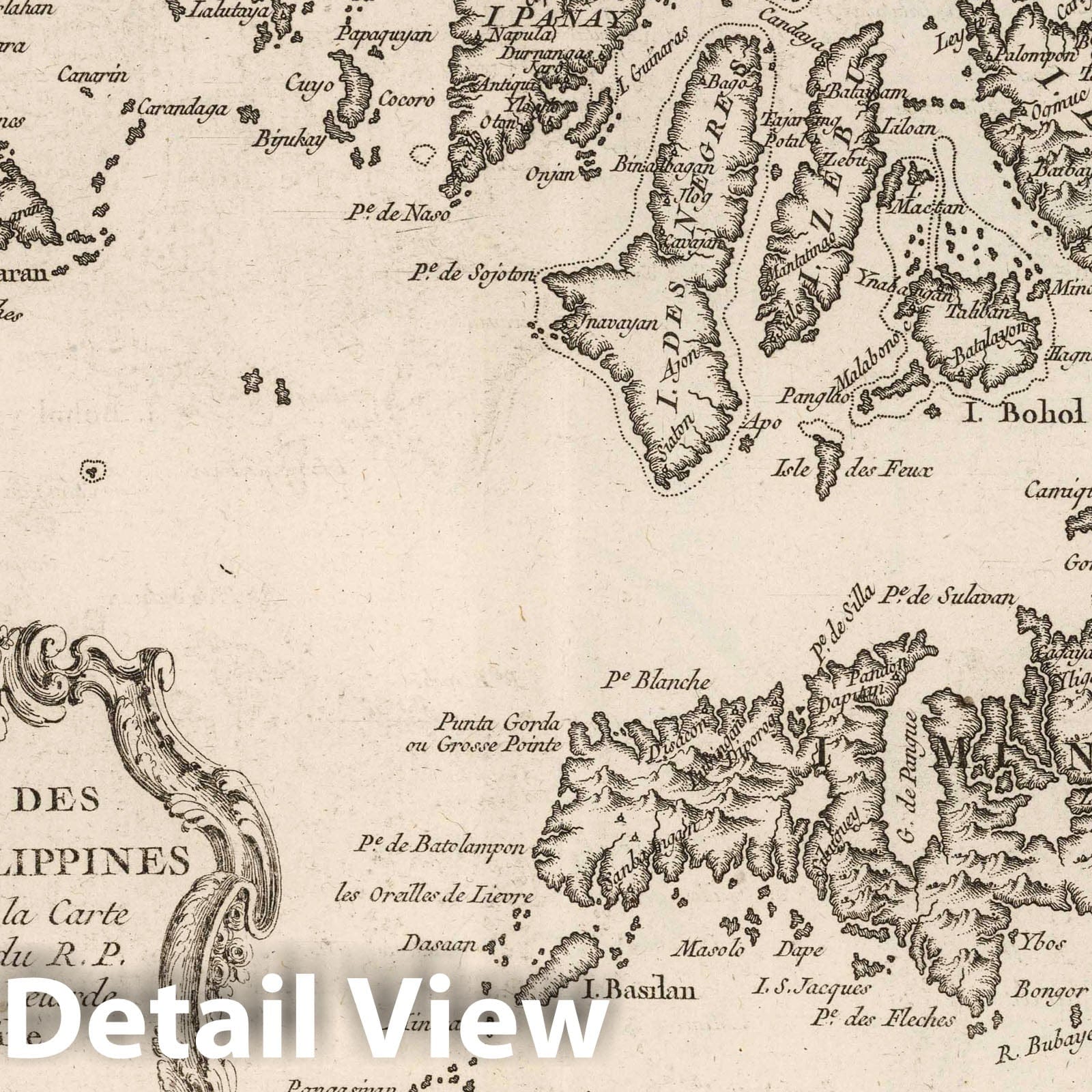 Philippine Islands - Nautical Chart, 1764 - Bellin Historical Map Print