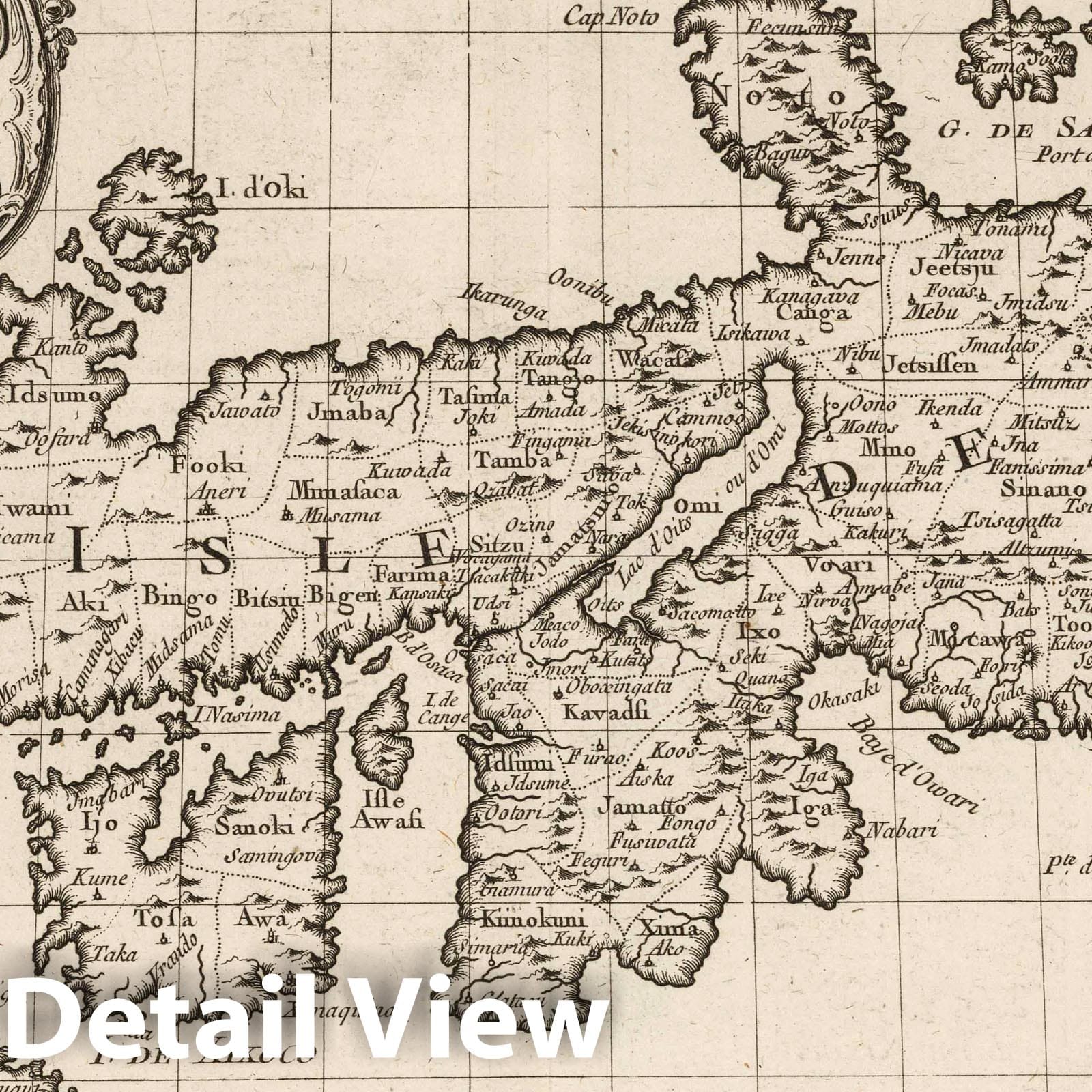 Japan - Nautical Chart, 1764 by Bellin - Historical Map Print