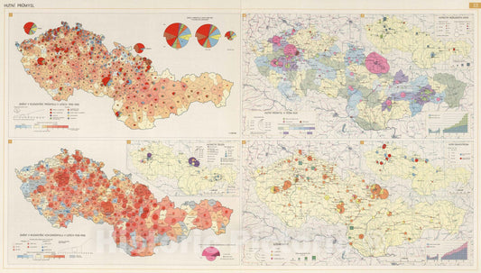 Historic Map : National Atlas - 1966 Metallurgy. - Vintage Wall Art