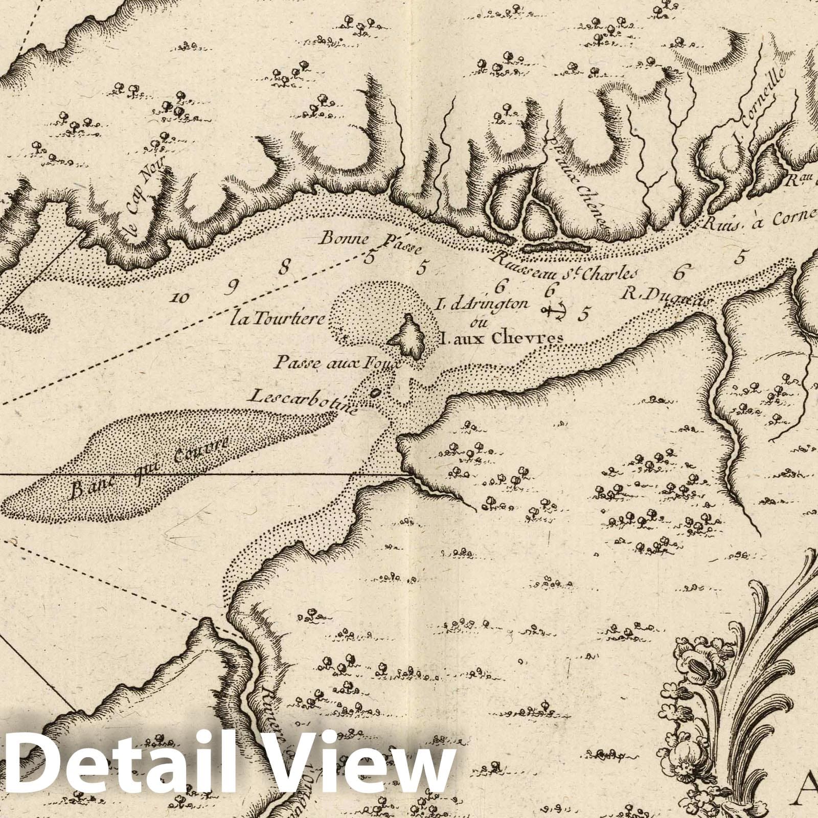 Port Royal, Annapolis Royal, Nova Scotia - Nautical Chart, 1764
