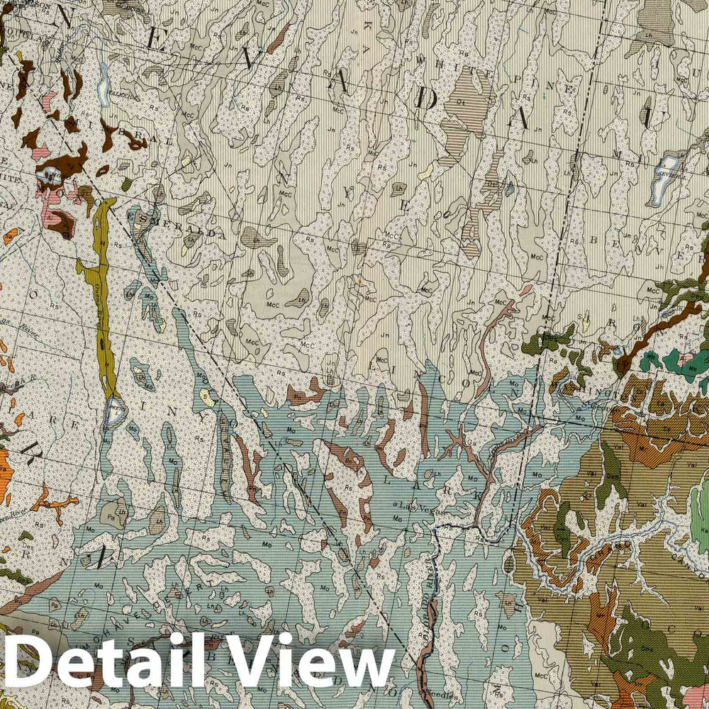 Historic Map : National Atlas - 1931 Soil Map of the United States, Section 5. Atlas of American Agriculture. - Vintage Wall Art