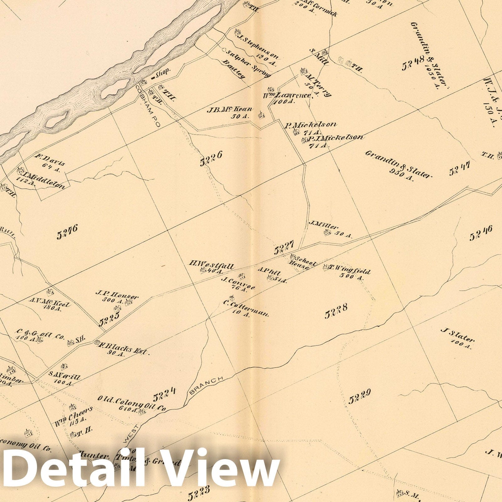 Limestone Township, Warren County, Pennsylvania - Property Map, 1878