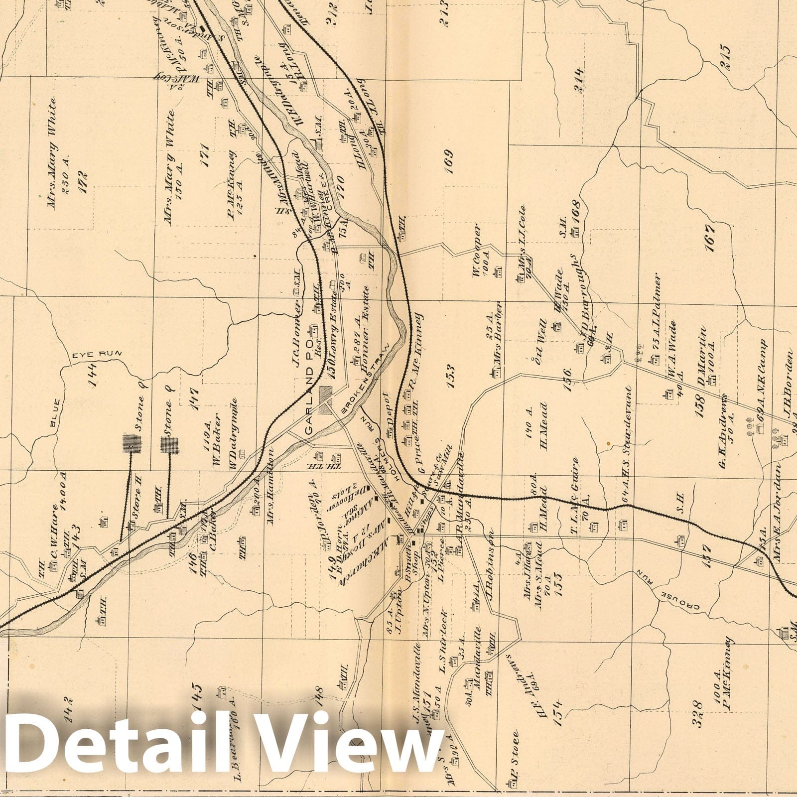 Pittsfield Township, Warren County, Pennsylvania - Property Map, 1878