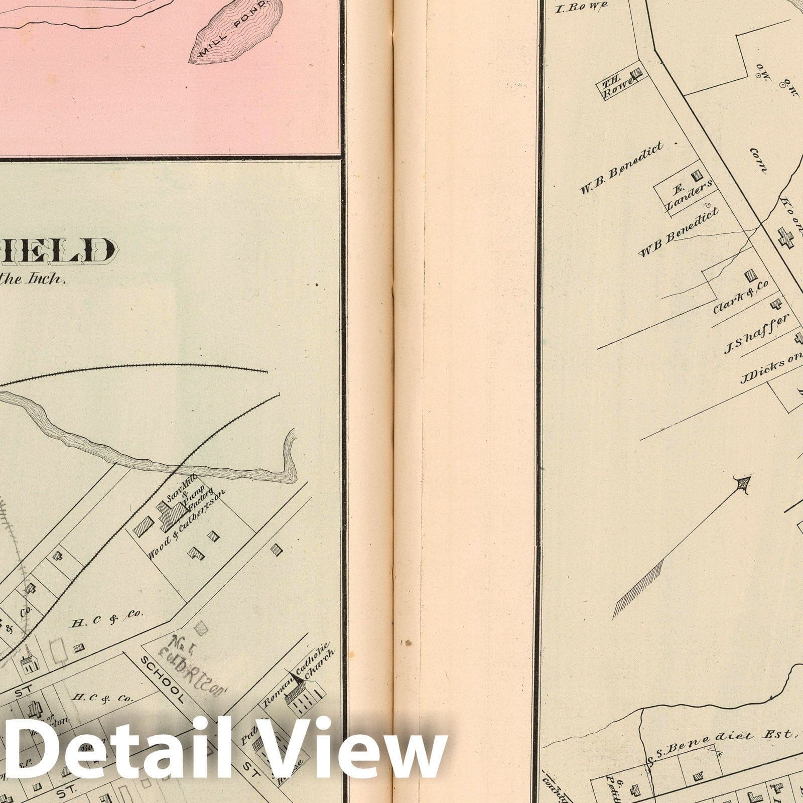 Sheffield, West Spring Creek, Enterprise & Stoneham, Warren County, Pennsylvania - 1878 Property Map