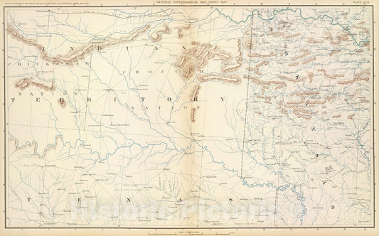 Historic Map : Military Atlas - 1895 Gen. map XXIV. - Vintage Wall Art