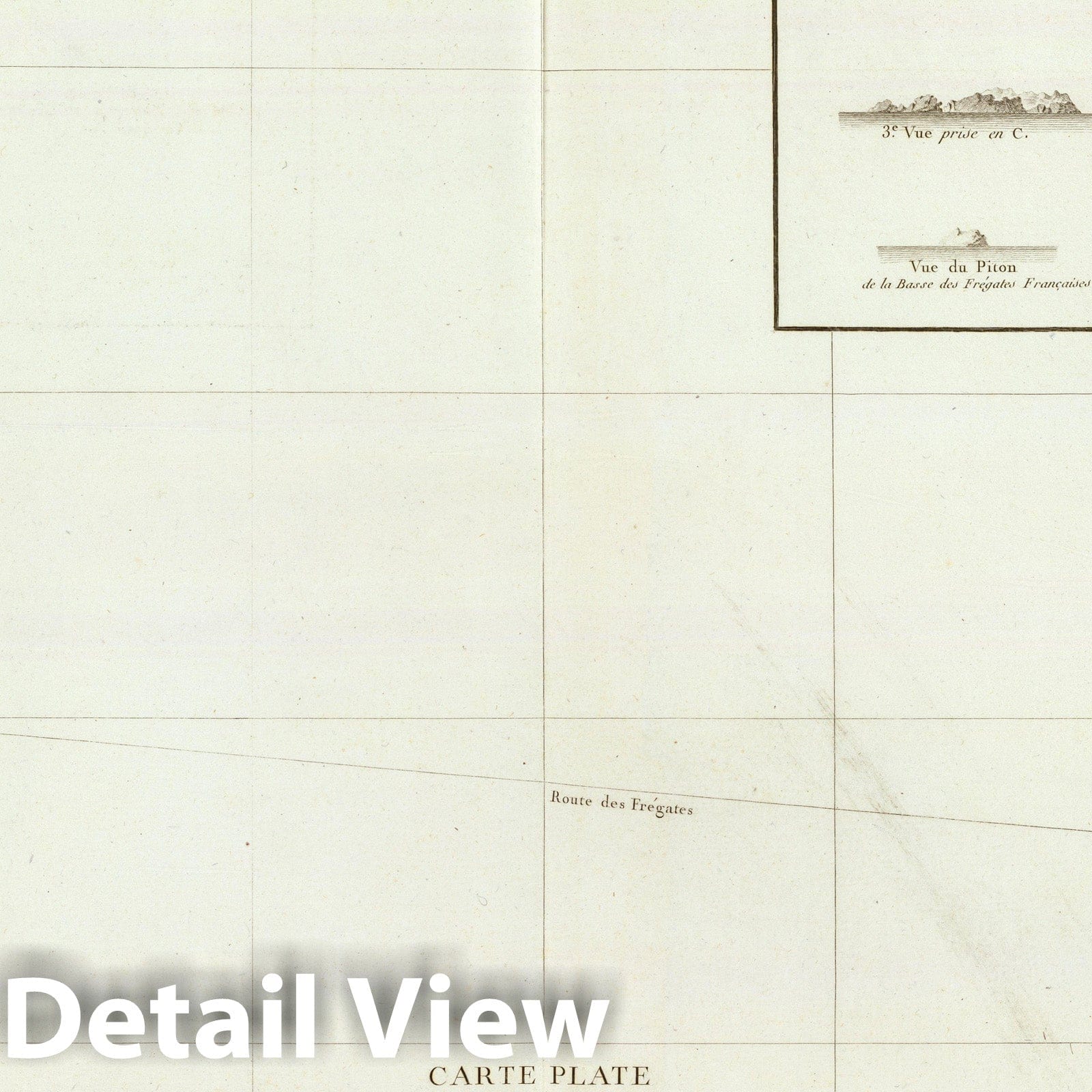 Necker Island and French Frigate Shoals, Hawaii - 1797 Nautical Map Print