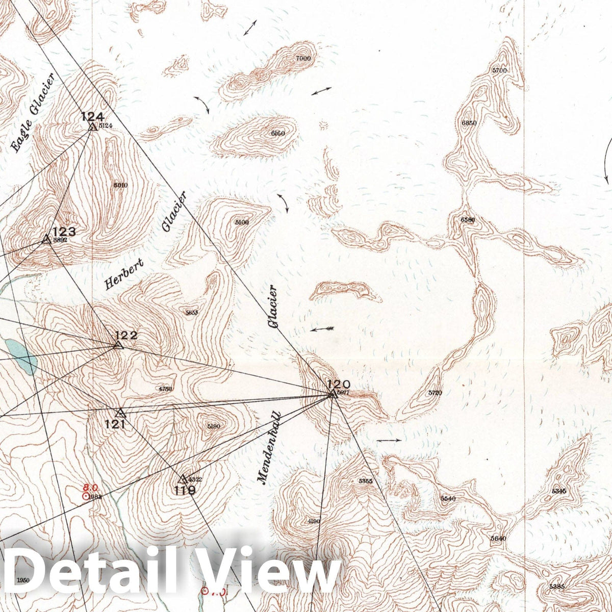 Stephens Passage, Taku Inlet, Juneau, Alaska - Boundary Map, 1904