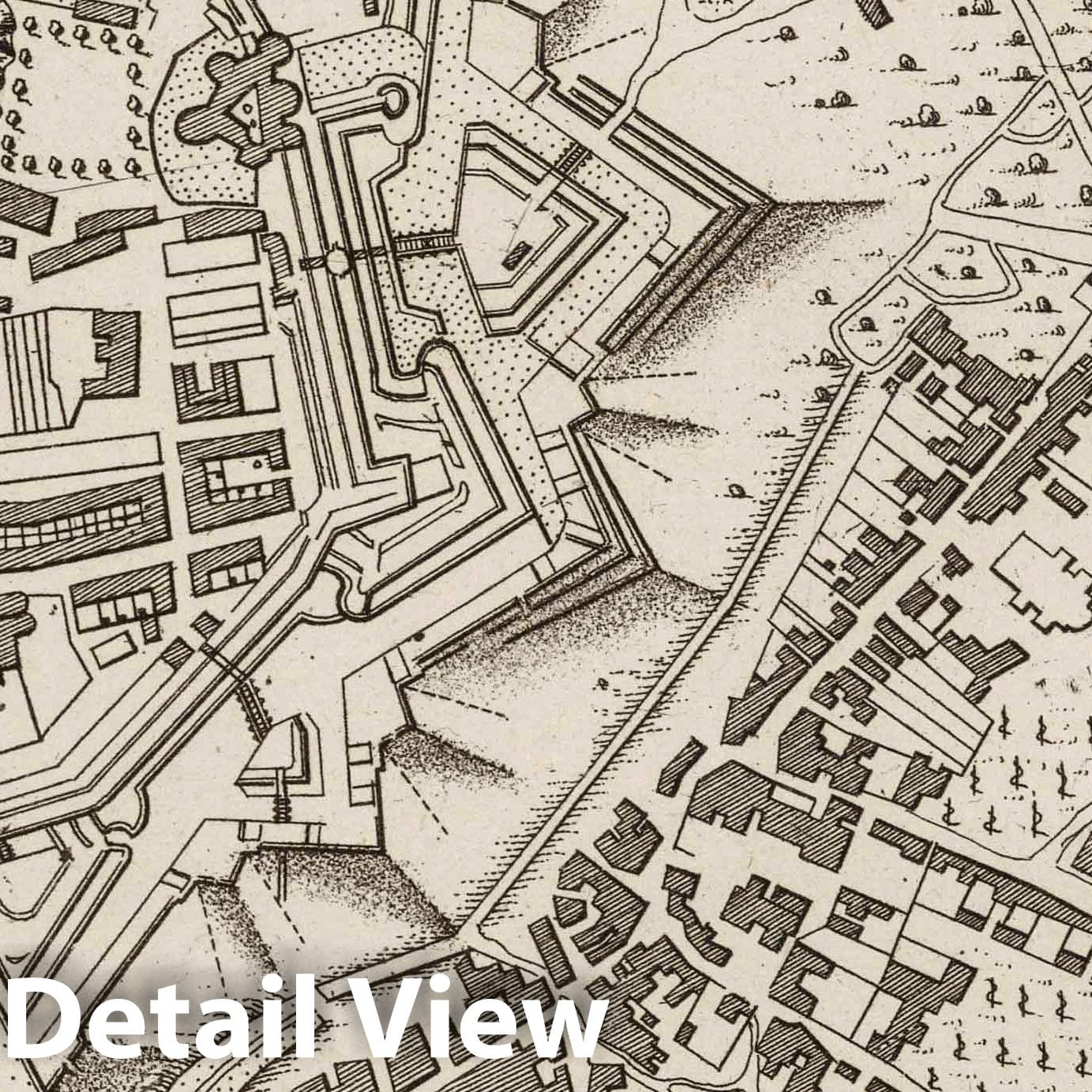 Blaye - Nautical Chart, 1764 - Historical Map Print