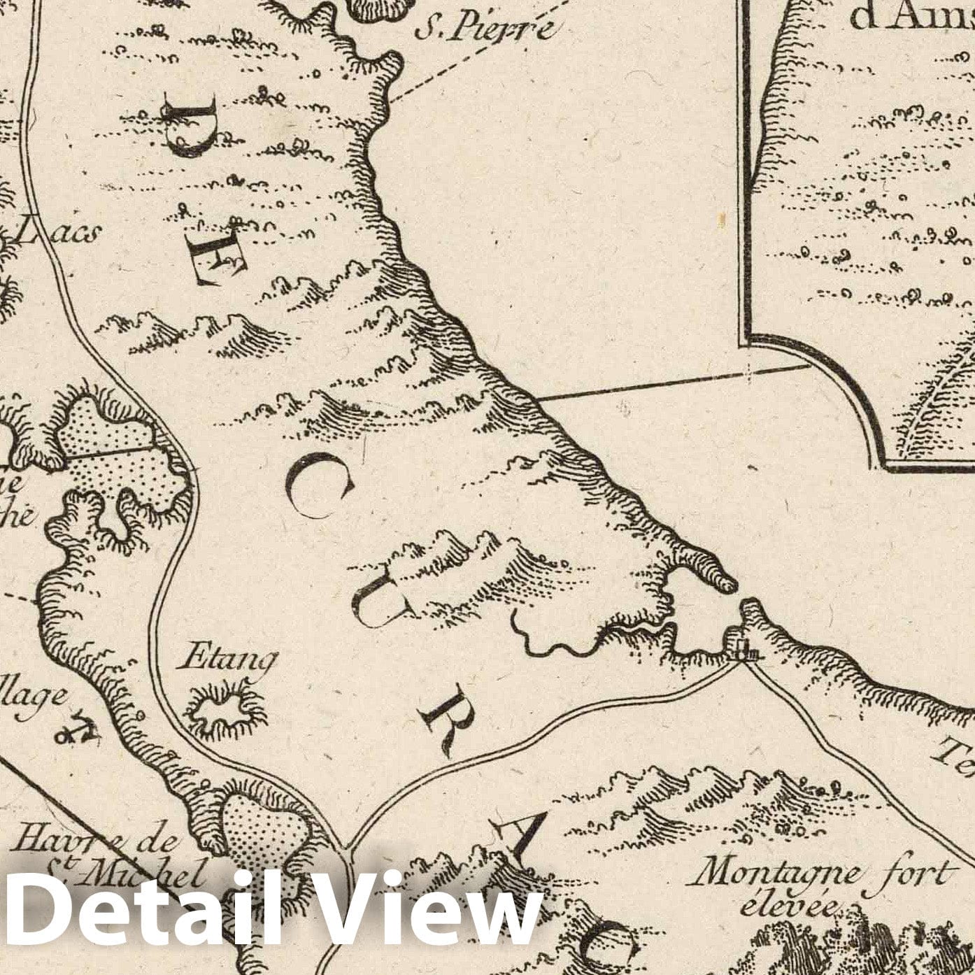 Curaçao - Nautical Chart, 1764 - Historical Map Print