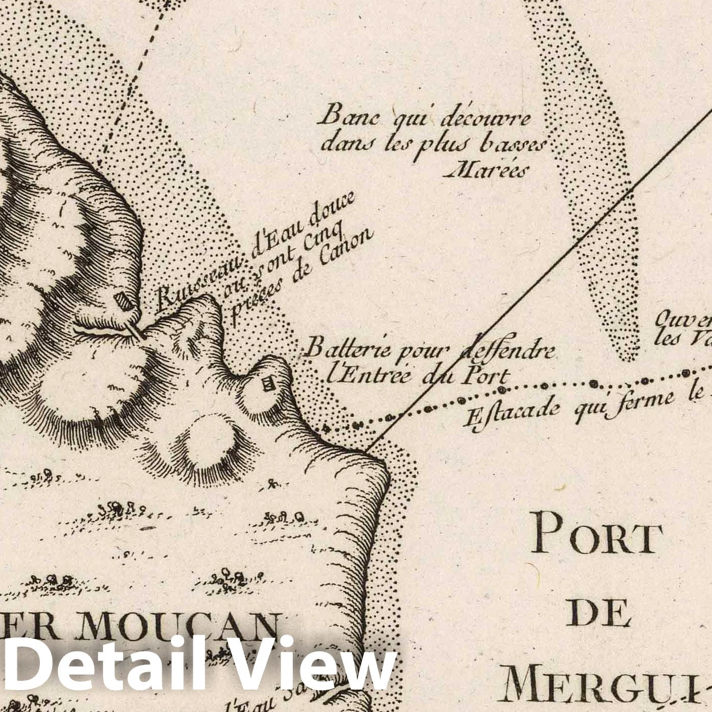 Mergui - Nautical Chart, 1764 - Bellin Maritime Map Print