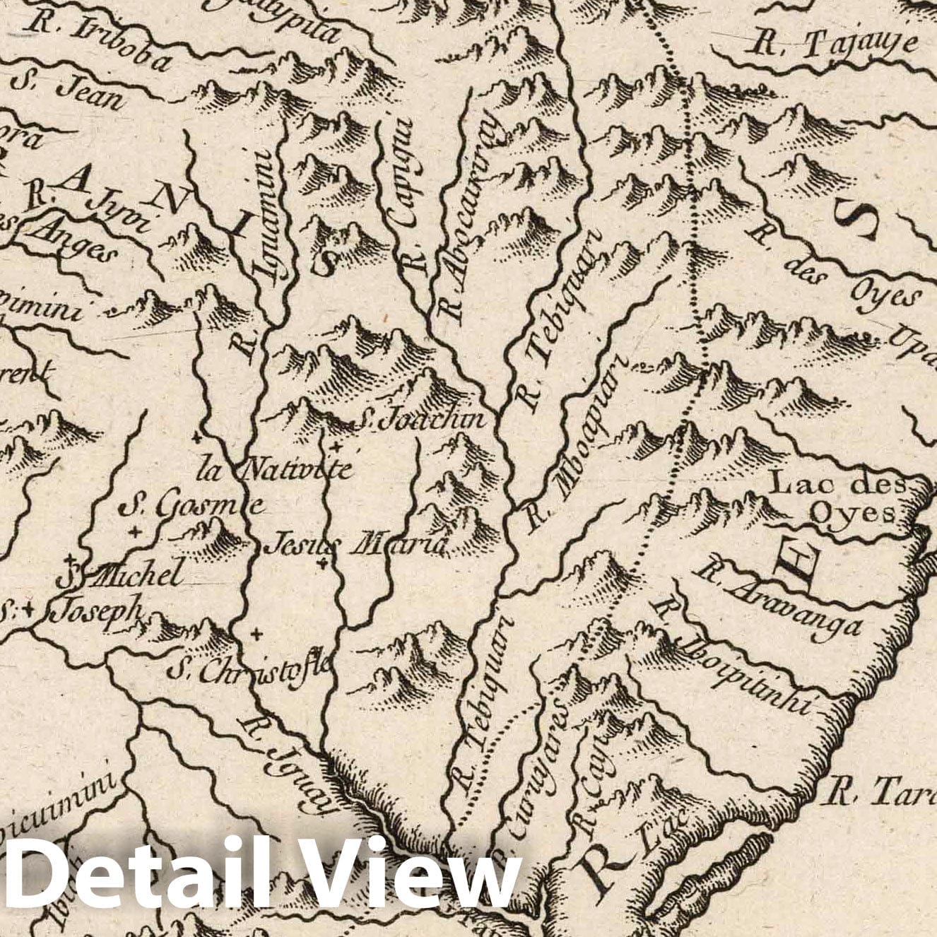 Brazil - Nautical Chart, 1764 - Bellin Historical Map Print