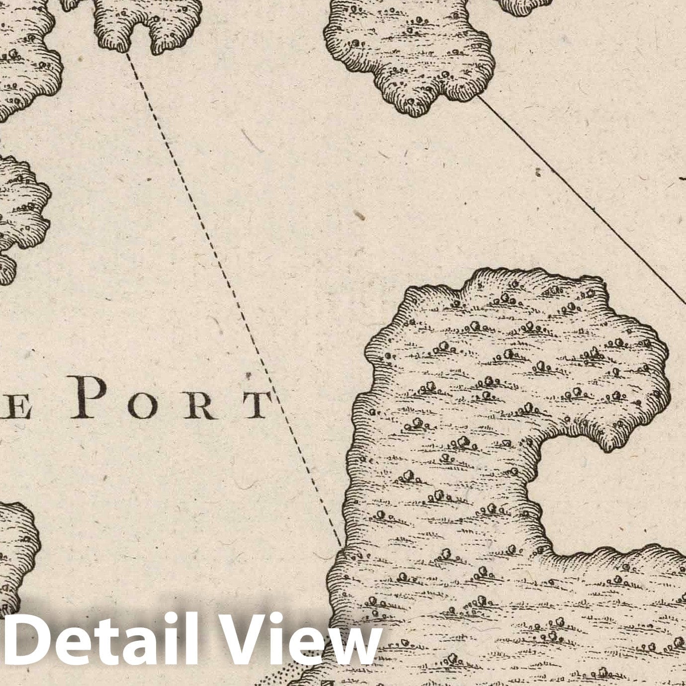 Port Cabello, Venezuela - Nautical Chart, 1764 - Historical Map Print