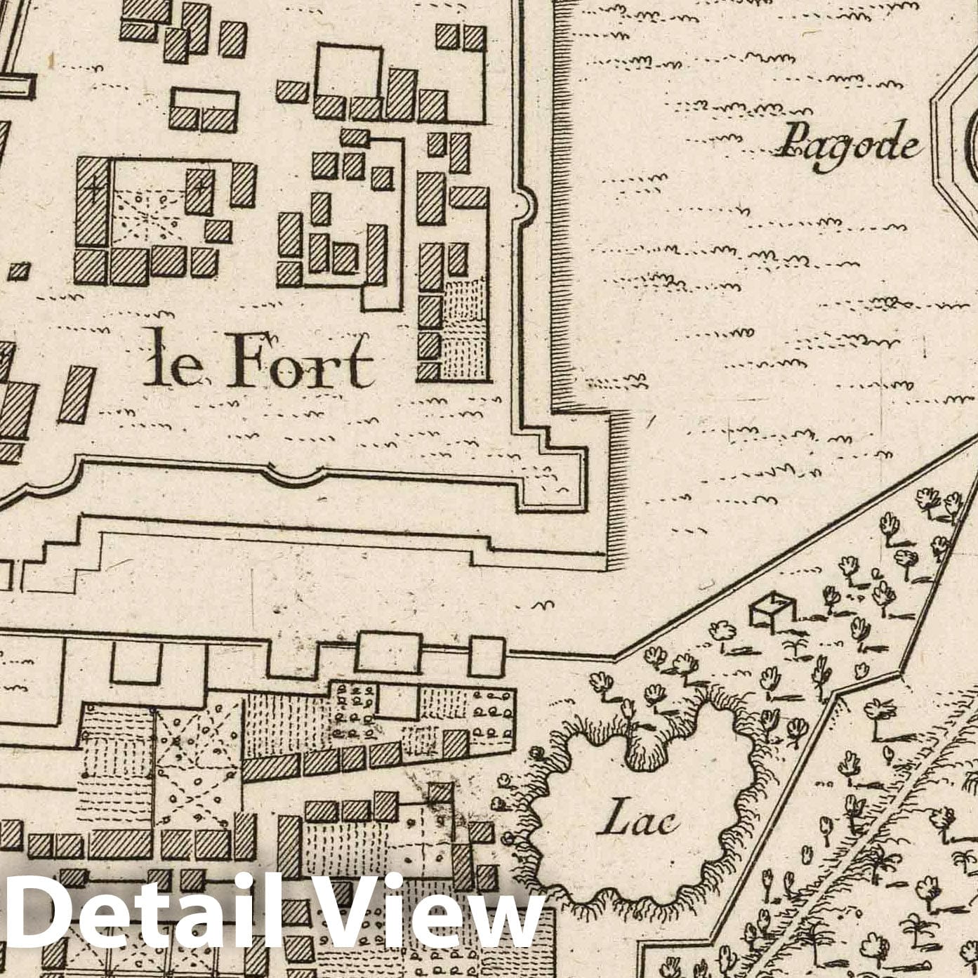 Jaffa, Ceylon - Nautical Chart, 1764 by Bellin