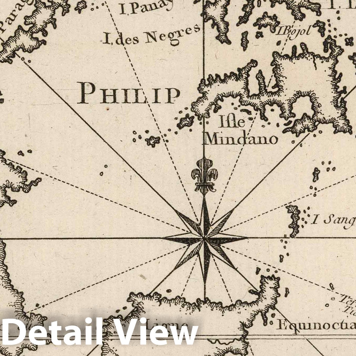 Philippine Islands, Celebes, and Moluccas - Nautical Chart, 1764