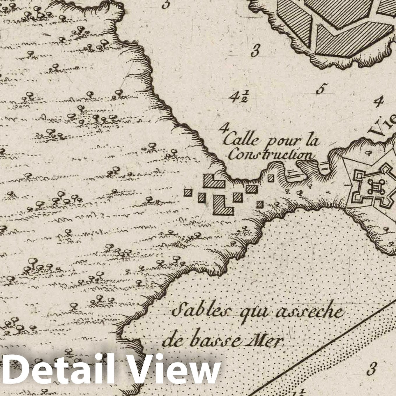 Kingsale, Ireland - Nautical Chart, 1764 - Historical Map Print