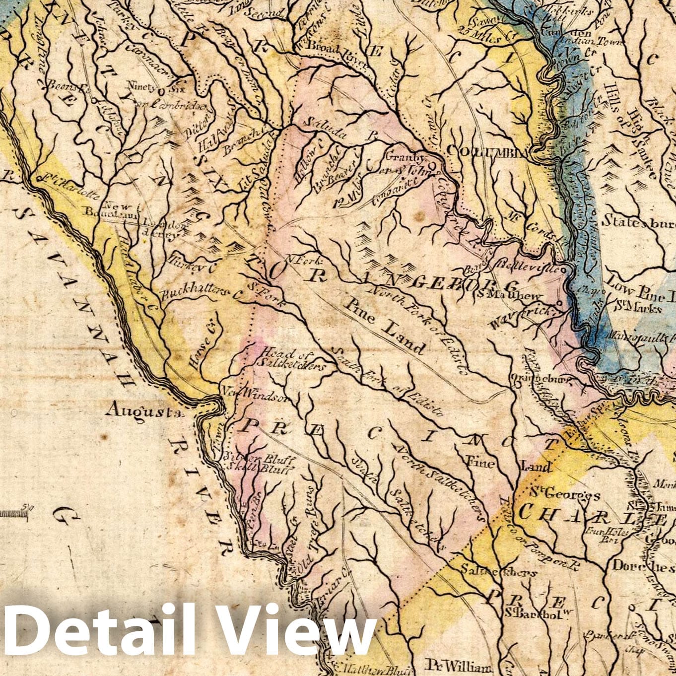The State of South Carolina from the best Authorities 1831 - Historical Map Print