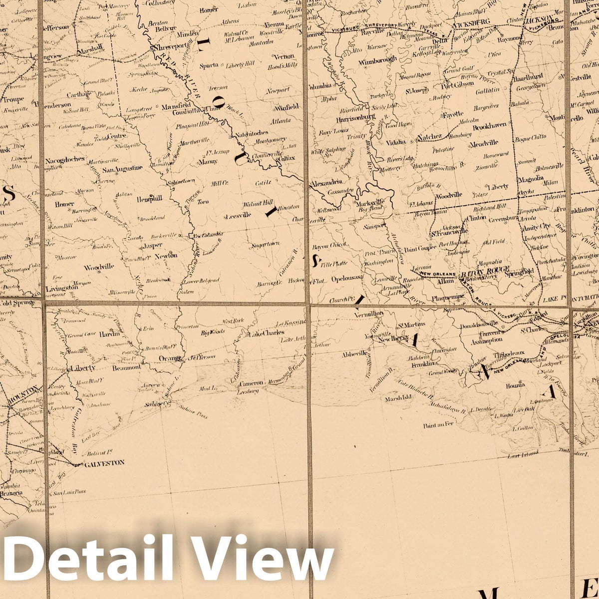 U.S. West of the Mississippi River - Plate No. 6, 1879 Historical Map Print