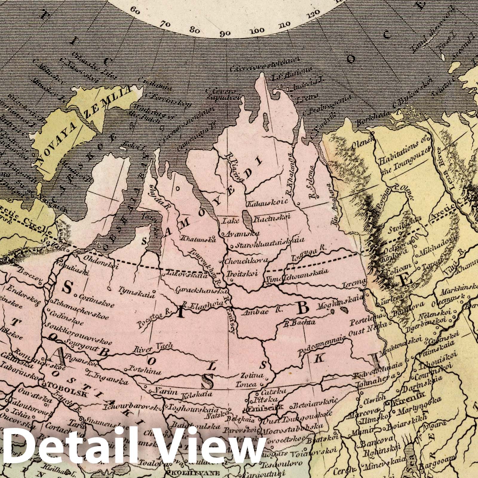 Russian Empire, 1811 - Historical Map Print