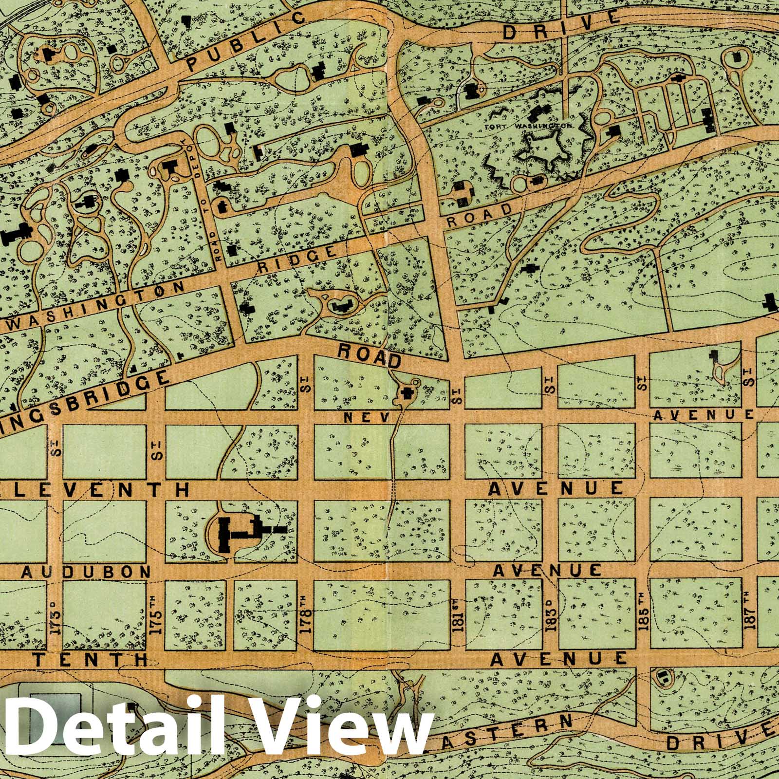 The Transval of New York, 1880 - Historical Map Print