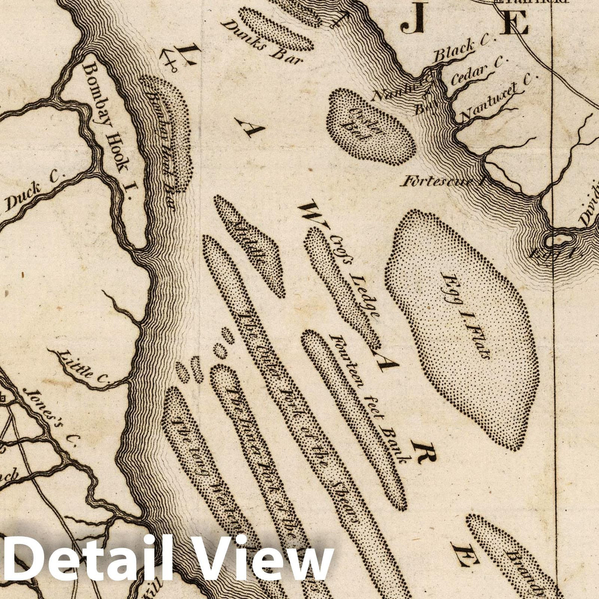 Delaware, 1795 - Historical Map Print