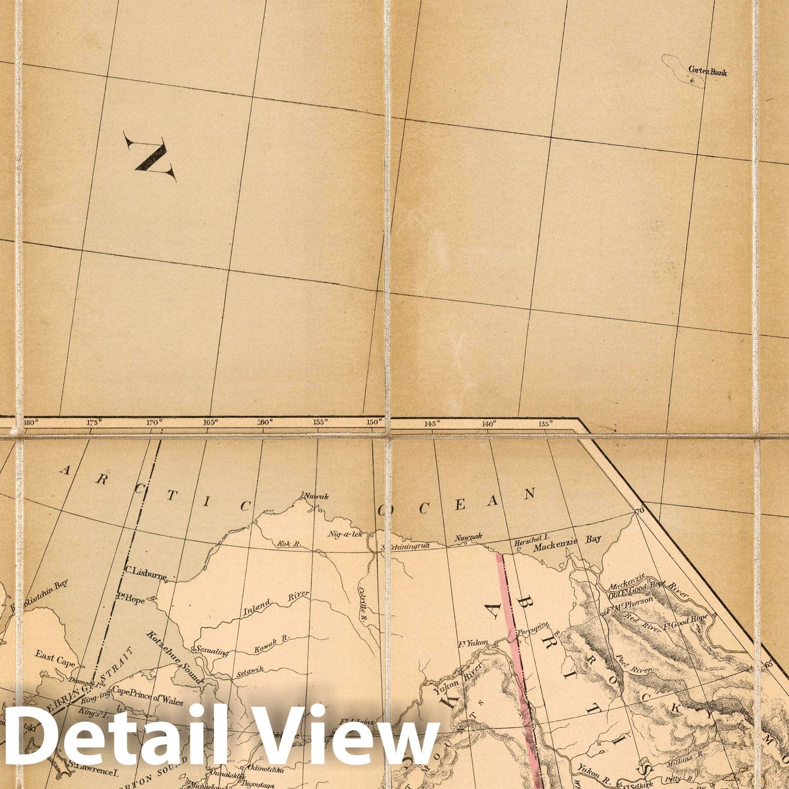 Territory of the United States West of the Mississippi River - Plate No. 4, 1879 - Historical Map Print