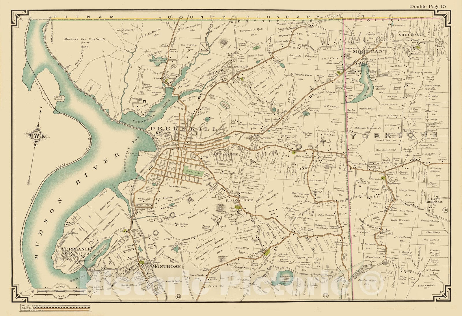 Brimfield Township, Portage County, Ohio - Property Map, 1874