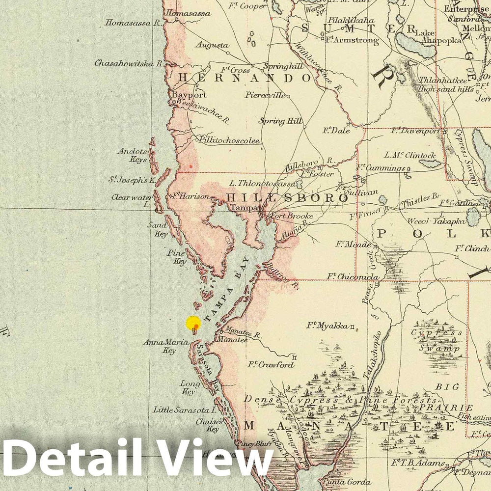 Historic Map : 1883 E. United States 10. - Vintage Wall Art