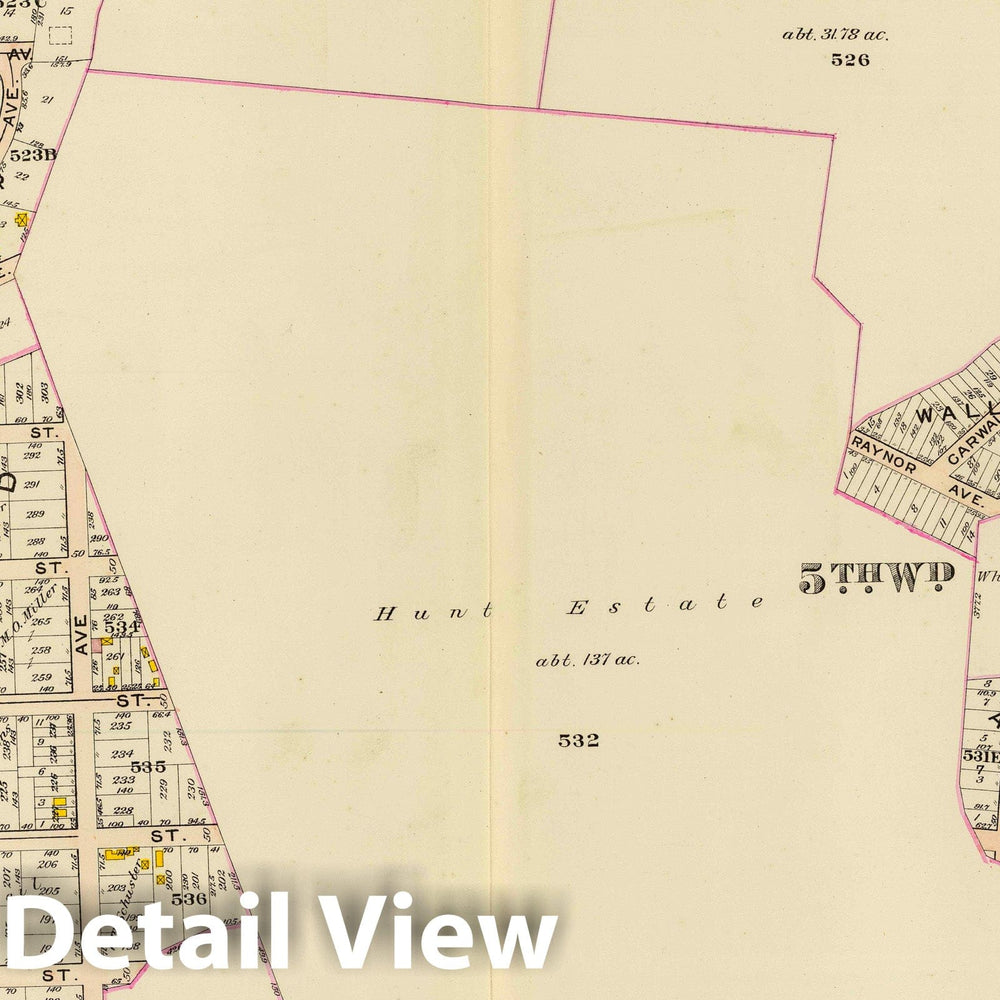 Historic Map : 1910 Mt. Vernon wards 4-5, New York v1 - Vintage Wall Art