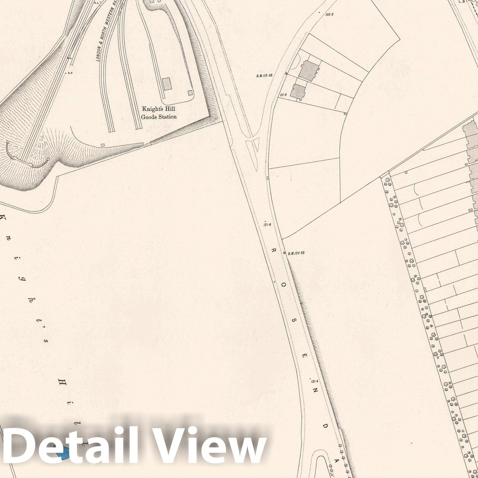 Historic Map : Ordnance Survey Maps, London, Five feet to The Mile. London Sheet XI.85, 1895 City Atlas - Vintage Wall Art