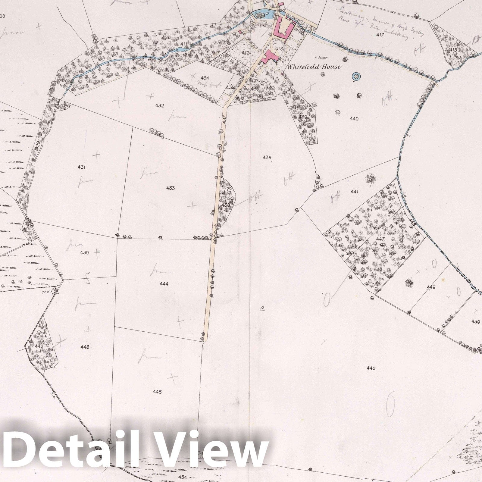 Ireby Parish and Uldale Parish - Property Map, 1865